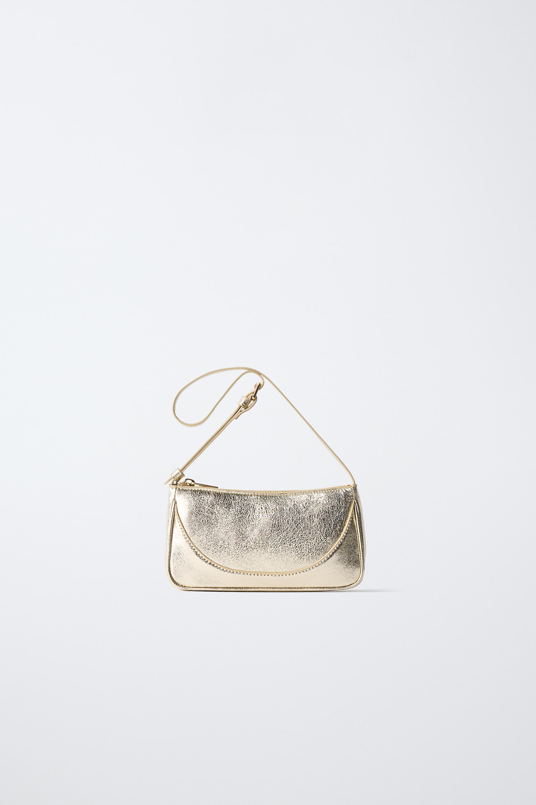 METALLIC CROSSBODY BAG